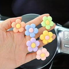 Cartoon Car Air Outlet Perfume Small Flower Aromatherapy