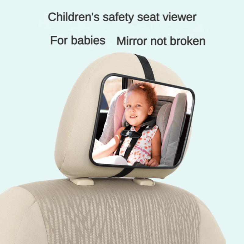 Shatterproof Safety Seat Viewing Mirror for Car Baby Child Reverse Viewing