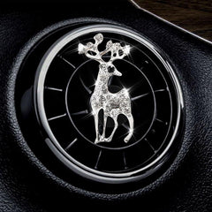 Fawn Car Air Freshener Natural Smell Animal Elephant Aromatherapy Clip