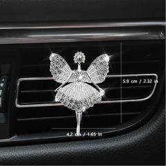 Fawn Car Air Freshener Natural Smell Animal Elephant Aromatherapy Clip