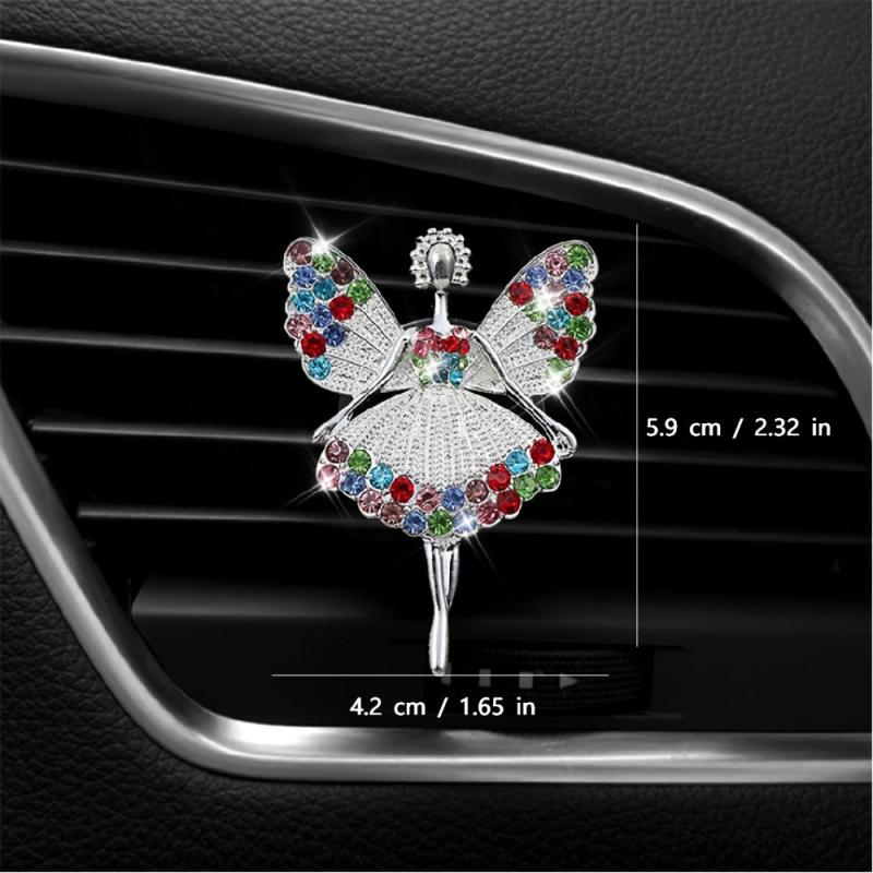 Fawn Car Air Freshener Natural Smell Animal Elephant Aromatherapy Clip
