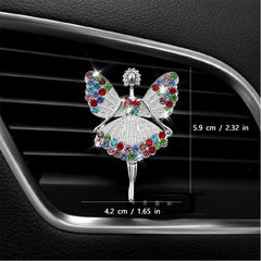 Fawn Car Air Freshener Natural Smell Animal Elephant Aromatherapy Clip