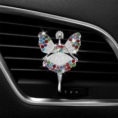 Fawn Car Air Freshener Natural Smell Animal Elephant Aromatherapy Clip