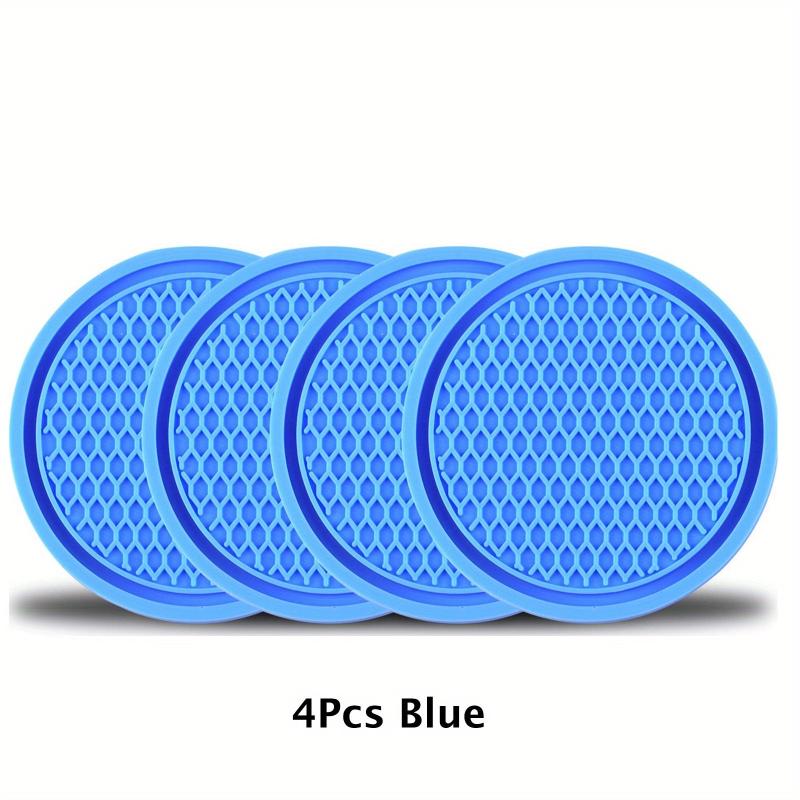 4 Pcs Car Cup Coaster Non Slip Holders Ornaments Interior Accessories