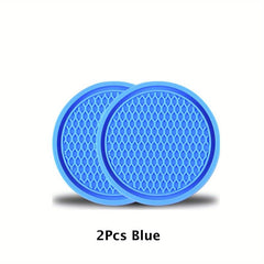 4 Pcs Car Cup Coaster Non Slip Holders Ornaments Interior Accessories