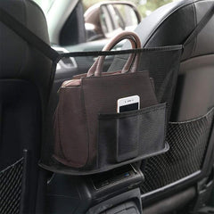 Car Seat Net Pocket Handbag Purse Holder Bag Organizer Pet Barrier Dog Pouch