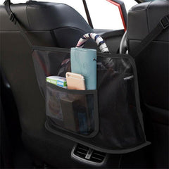 Car Seat Net Pocket Handbag Purse Holder Bag Organizer Pet Barrier Dog Pouch
