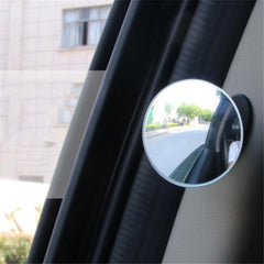 2pcs Blind Spot Mirror Rearview Door Side Wide Angle Car Auto Universal Safety