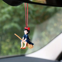 Anime Magical Girl Flying Pendant for Car Rearview Mirror Decoration