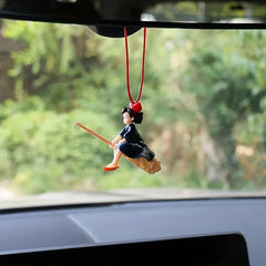 Anime Magical Girl Flying Pendant for Car Rearview Mirror Decoration