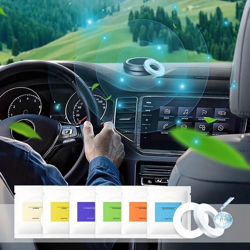 Aromatherapy Car Air Freshener Scent Tablets Vent Clip Replacement