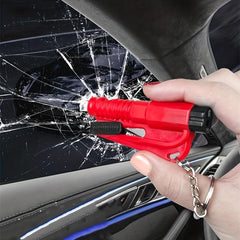 Portable Glass Breaker Key Ring Cutter Car Emergency Escape Tool
