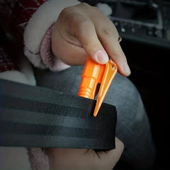 Portable Glass Breaker Key Ring Cutter Car Emergency Escape Tool