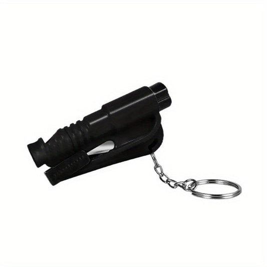 Portable Glass Breaker Key Ring Cutter Car Emergency Escape Tool