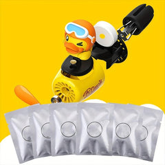 6pcs Bear Pilot Car Air Freshener Scent Tablets Replacement Aromatherapy
