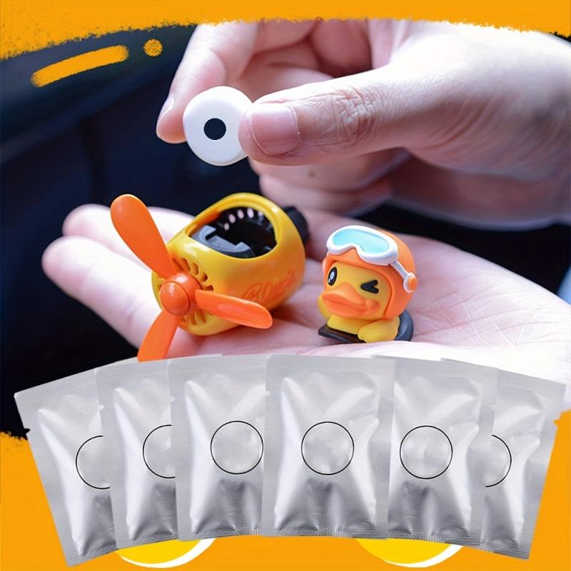 6pcs Bear Pilot Car Air Freshener Scent Tablets Replacement Aromatherapy