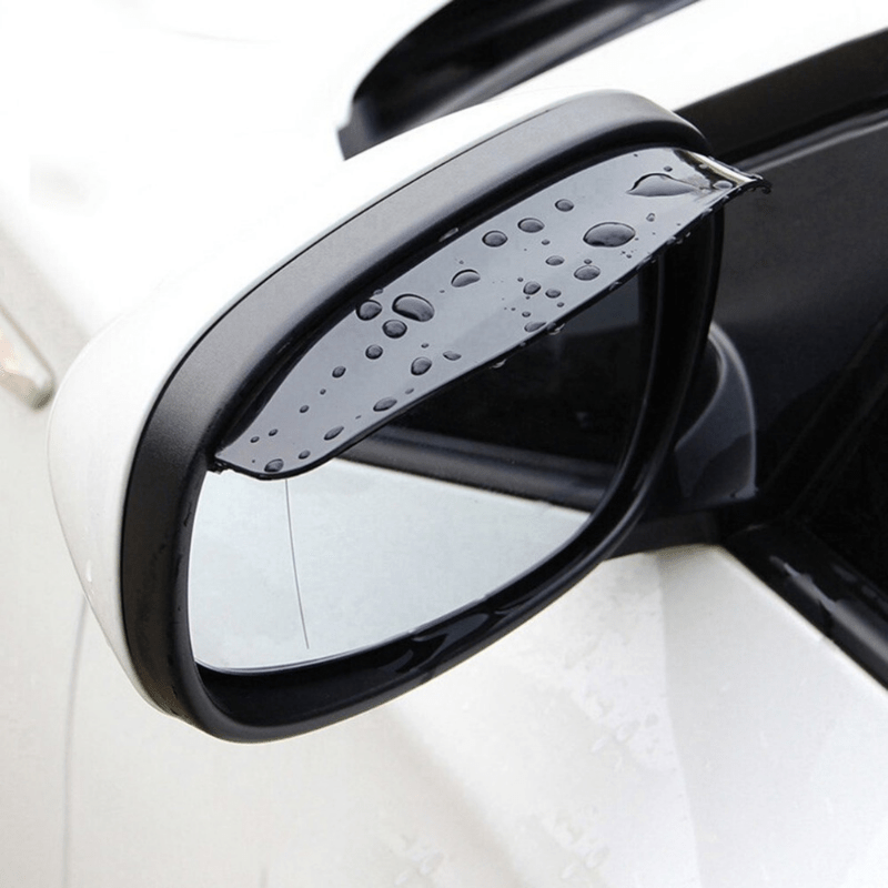 2pcs Car Side Mirror Waterproof Sun Visor Rain Eyebrow