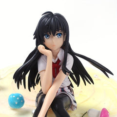 Anime Girl Statue Car Ornament Stockings PVC Cartoon Character Image