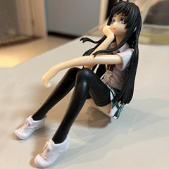 Anime Girl Statue Car Ornament Stockings PVC Cartoon Character Image