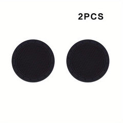 2pcs Car Water Coasters: Vehicle Interior Accessories