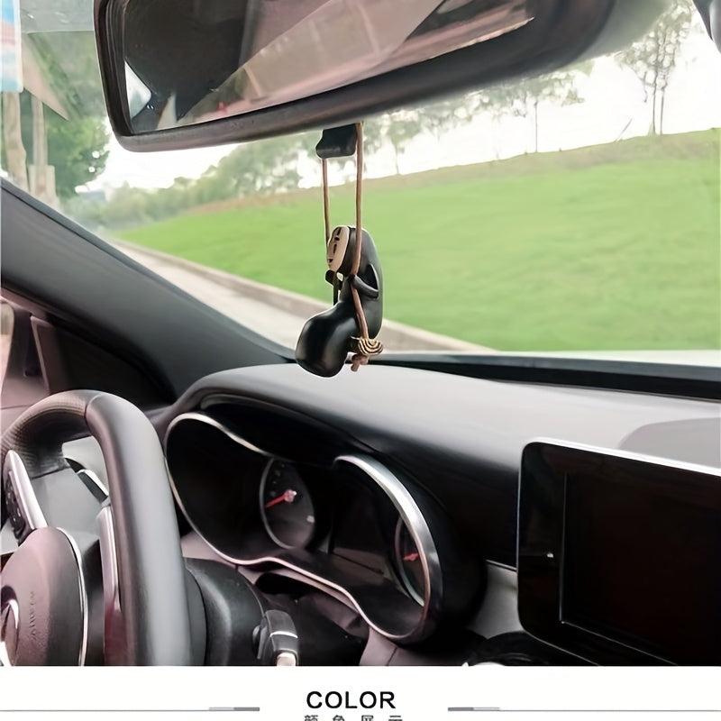 No Face Man Car Pendant Swing Car Decoration Anime Car Accessories