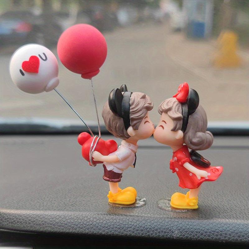 Car On board Decoration Cartoon Car Ornaments Couple Animation