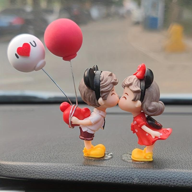 Car On board Decoration Cartoon Car Ornaments Couple Animation