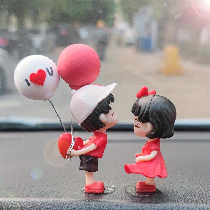 Car On board Decoration Cartoon Car Ornaments Couple Animation