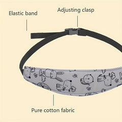 Neck Relief & Head Support Belt for Car Seat Safety Seat Sleep Aid Pillow