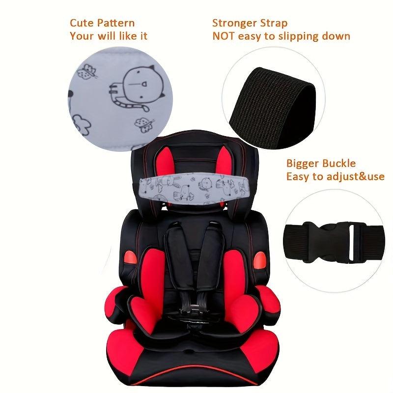 Neck Relief & Head Support Belt for Car Seat Safety Seat Sleep Aid Pillow