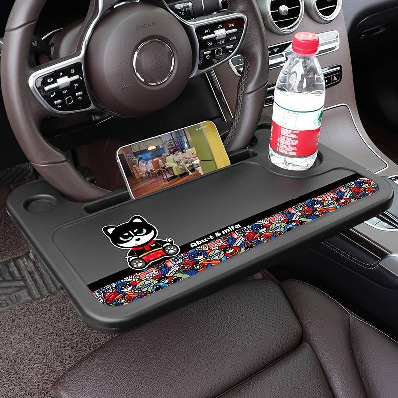 Car Tray Shelving Dining Plate Steering Wheel Multifunctional Office Table