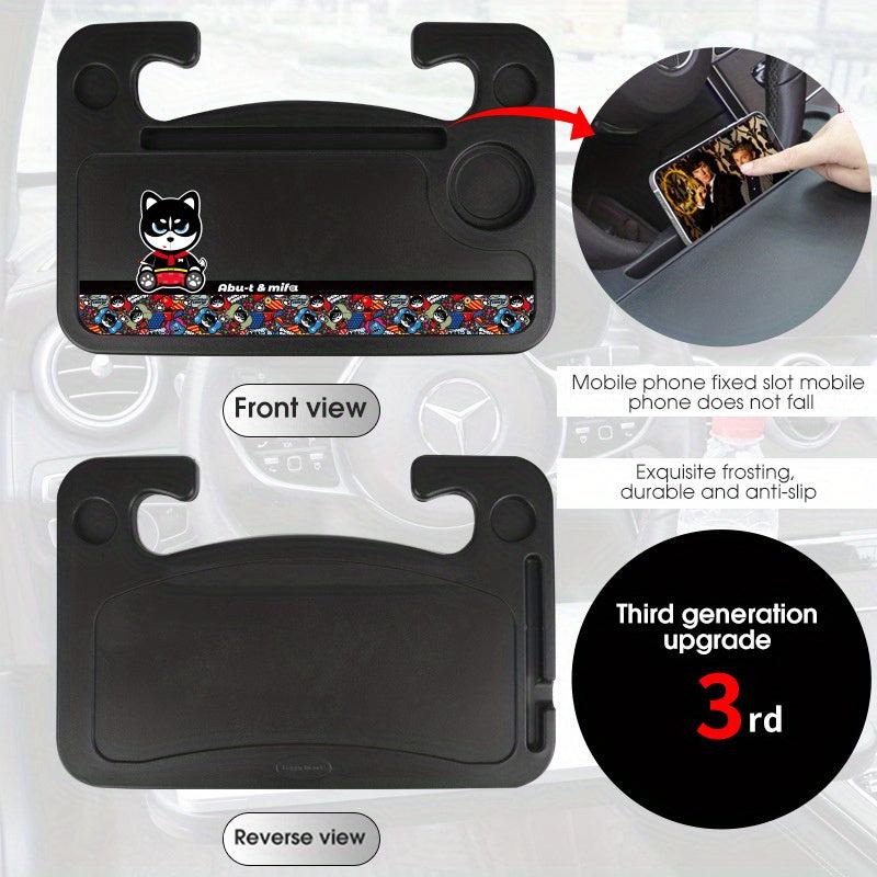 Car Tray Shelving Dining Plate Steering Wheel Multifunctional Office Table