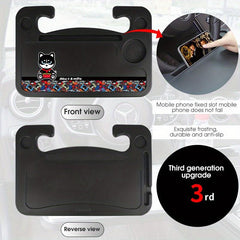 Car Tray Shelving Dining Plate Steering Wheel Multifunctional Office Table