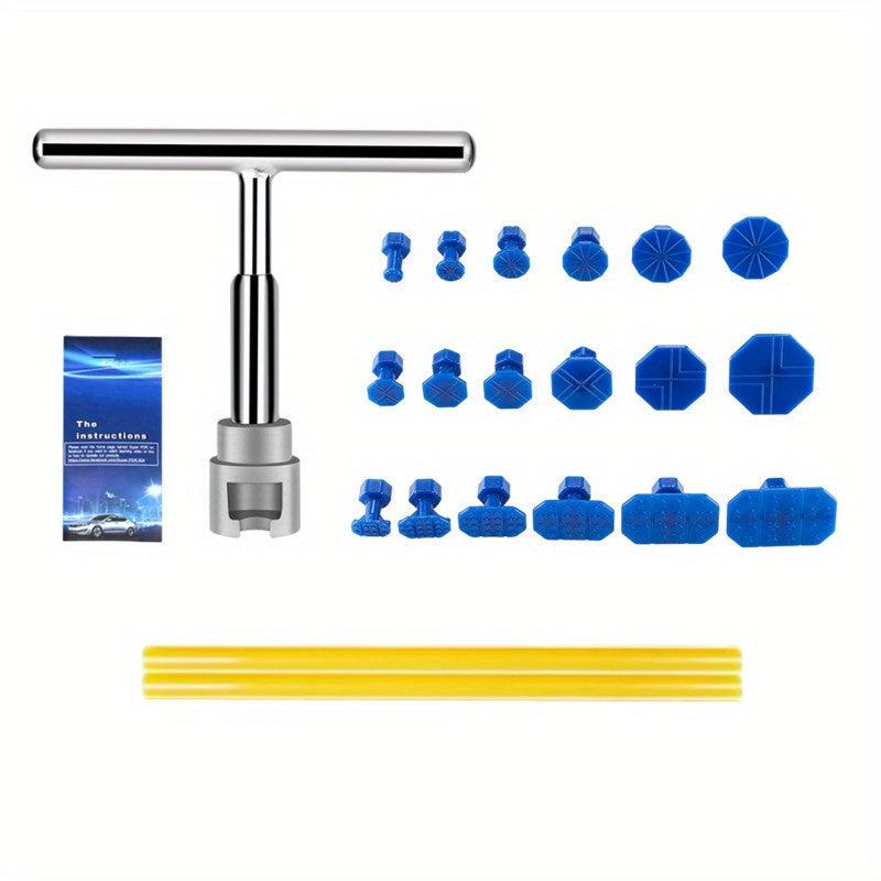 Car Dent Repair Puller Kit Metal T Handle Dent Remover Universal