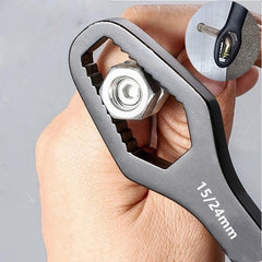 1PC 3 24mm Double Head Wrench Universal Self-tightening Adjustable