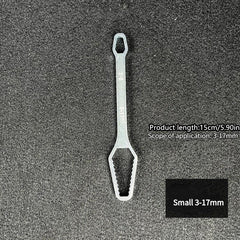 1PC 3 24mm Double Head Wrench Universal Self-tightening Adjustable