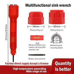 Multifunctional Faucet Sink Installation Tool