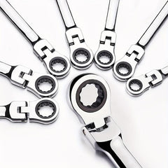 8 19mm Combo Ratchet Wrench Dual Purpose Tool Set Car Repair Hand Tool