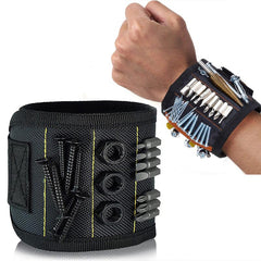 Magnetic Wristband For Screws Nails Bits