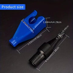 3pcs Flexible Draining Tool Universal Plastic Clasp Funnel