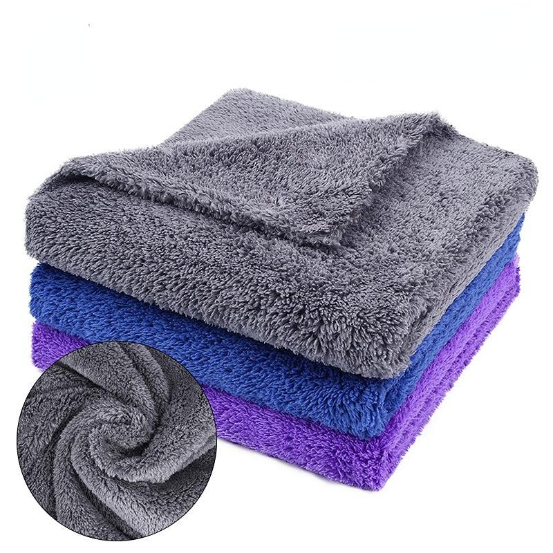Car Wash Microfiber Towel Car Cleaning Cloth Absorbent Soft Drying Towel