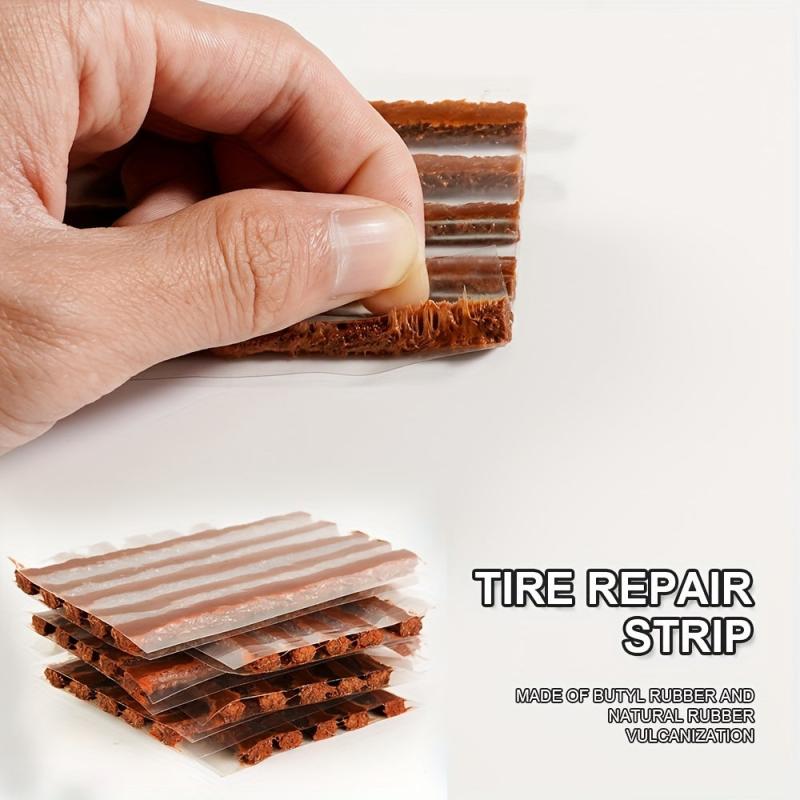 20pcs Car Tire Repair Kit Truck Motorcycle Tubeless Tyre Puncture Plug Set