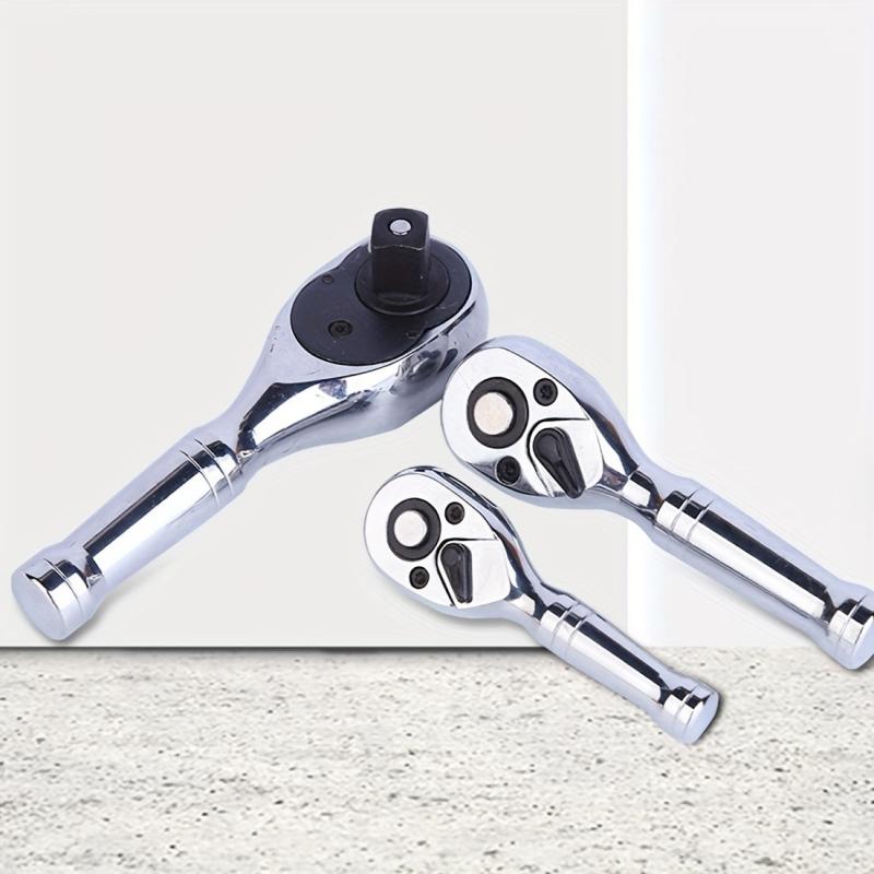 72 Teeth Short Handle Auto Repair Tool Wrench Fast Ratchet Wrench