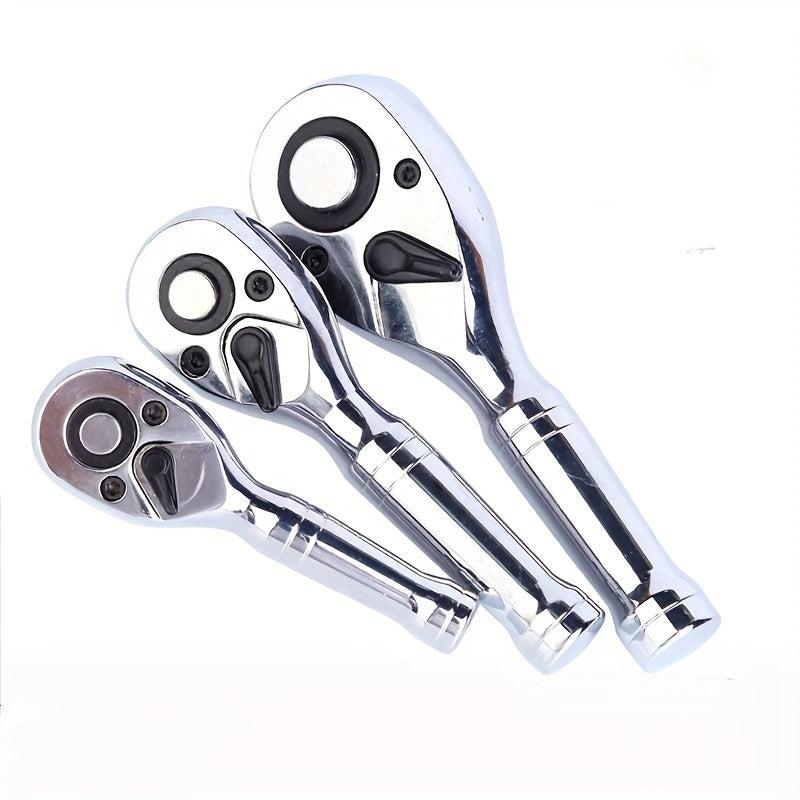 72 Teeth Short Handle Auto Repair Tool Wrench Fast Ratchet Wrench
