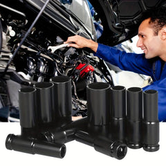 10pcs 2 54 5 08cm Impact Socket Set Carbon Steel Auto Repairing Tool