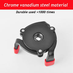 Adjustable Filter Wrench Tool 60-100mm Car Repair 3 Way Filter Removal