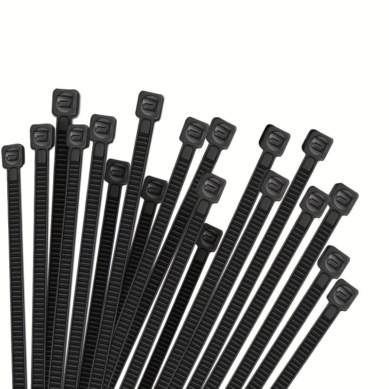 200pcs Self-locking Nylon Cable Ties 25 4 115 24 6 20 32 Plastic Cable Ties