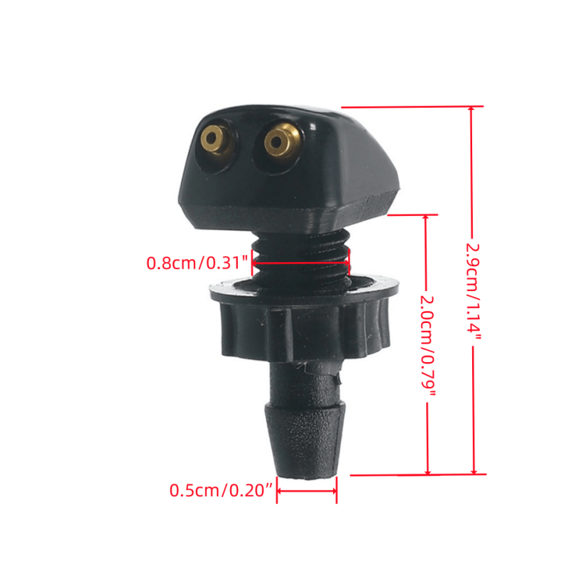 Universal 2-Piece Windshield Wiper Set