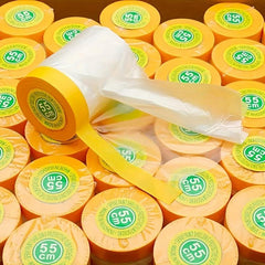 Pre Taped Masking Film Clear Plastic Sheeting