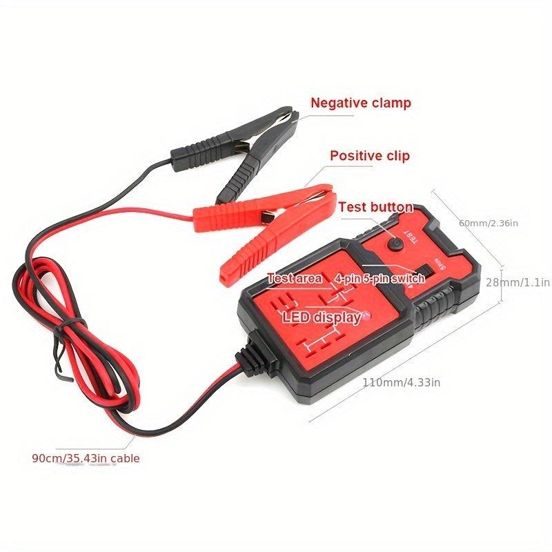 Car Automotive Relay Tester Tool 12V 24V Upgrade DIY Maintenance